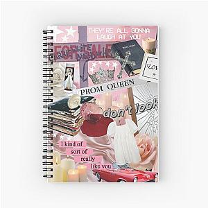 Carrie Inspired Collage Spiral Notebook