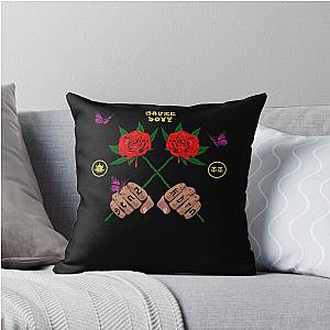 Eladio Carrion Merch Rose Throw Pillow