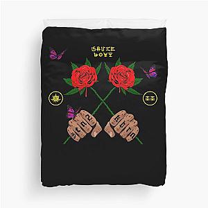 Eladio Carrion Merch Eladio Carrion Sauce Boyz Rose Duvet Cover