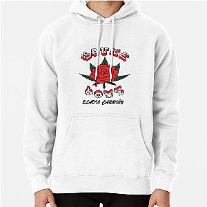 Eladio Carrion Merch Eladio Sauce Boyz Roses Pullover Hoodie