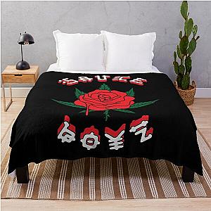 Eladio Carrion Shirt Rose Throw Blanket