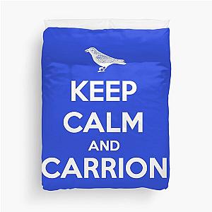 KEEP CALM AND CARRIAGE DUVET COVER