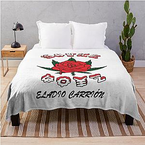 Eladio Carrion Merch Eladio Carrion Sauce Boyz Roses Throw Blanket