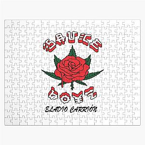Eladio Carrion Merch Eladio Carrion Sauce Boyz Roses Jigsaw Puzzle