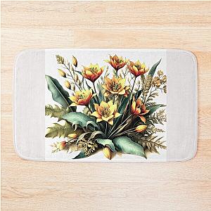 Orbea lutea Yellow Carrion Flower Bath Mat