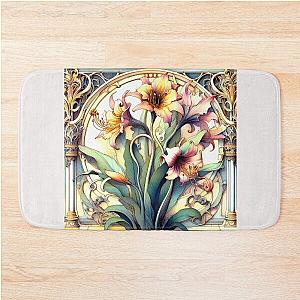 Orbea lutea Yellow Carrion Flower Bath Mat
