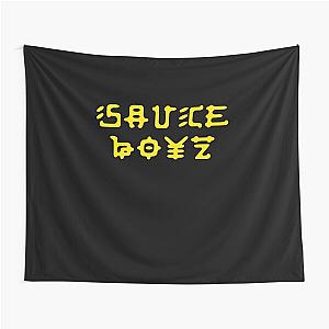 Eladio Carrion Merch Eladio Sauce Boyz Logo Tapestry