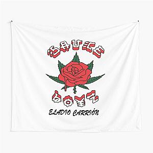 Eladio Carrion Merch Eladio Carrion Sauce Boyz Roses Tapestry