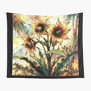 Orbea lutea Yellow Carrion Flower Tapestry