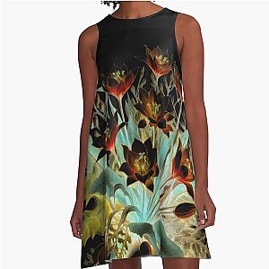 Orbea lutea (Yellow Carrion Flower) A-Line Dress