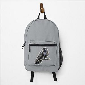 Carrion Crow Watercolor Backpack