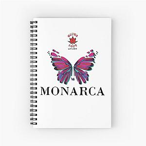 Eladio Carrion Merch Monarca Spiral Notebook