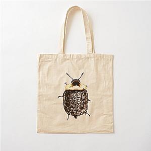 American Carrion Beetle Watercolour Cotton Tote Bag