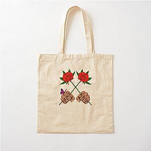 Eladio Carrion Merch Eladio Carrion Sauce Boyz Rose Cotton Tote Bag