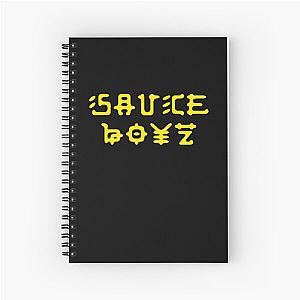 Eladio Carrion Merch Sauce Boyz Logo Spiral Notebook