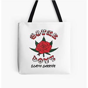 Eladio Carrion Merch Sauce Boyz Roses All Over Print Tote Bag