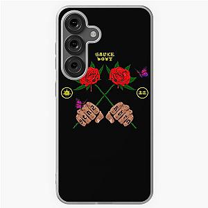 Eladio Carrion Merch Eladio Carrion Sauce Boyz Rose Samsung Galaxy Soft Case