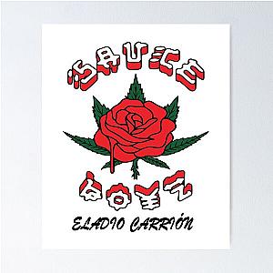 Eladio Carrion Merch Sauce Boyz Roses Poster