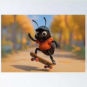 Skater Beetle Poster