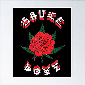 Eladio Carrion Shirt Eladio Carrion Sauce Boyz Rose Poster