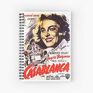 Casablanca (1942) Movie Spiral Notebook