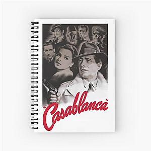 Casablanca (1942) Movie Spiral Notebook