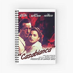 Casablanca (1942) Movie Spiral Notebook