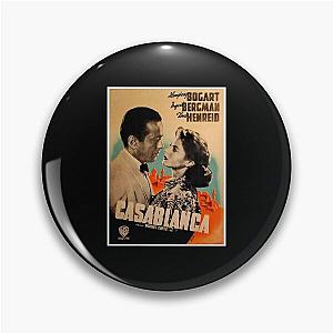 Lover Gifts Casablanca Curtiz Humphrey Bogart Pin