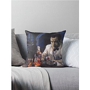 Humphrey Bogart in Casablanca Throw Pillow