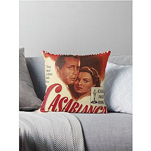 Casablanca 1942 Movie Throw Pillow