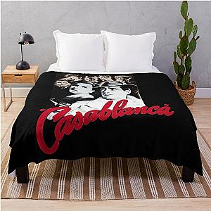 Women Men Movies Casablanca Humphrey Bogart Throw Blanket