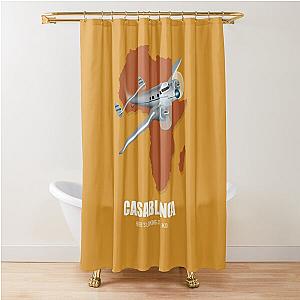 Casablanca - Alternative Movie Poster Shower Curtain