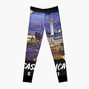 Funny Gift Casablanca Reimagined Retro Leggings