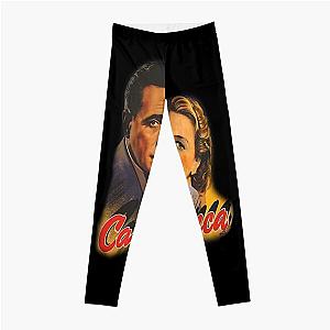 Vintage Retro Casablanca Long Cinema Leggings