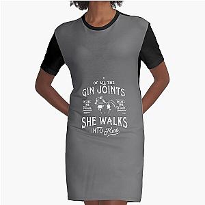 Casablanca Graphic T-Shirt Dress