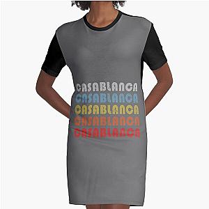 Casablanca Graphic T-Shirt Dress