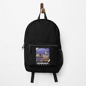 Funny Gift Casablanca Reimagined Retro Backpack