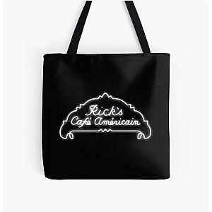 Rick's Cafe Americain - Casablanca All Over Print Tote Bag