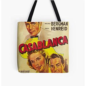 Casablanca 1942 All Over Print Tote Bag