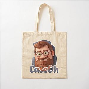 Caseoh Sticker Cotton Tote Bag