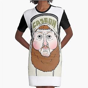 CASEOH CARTOON MEME [LIMITED TIME ONLY] Graphic T-Shirt Dress