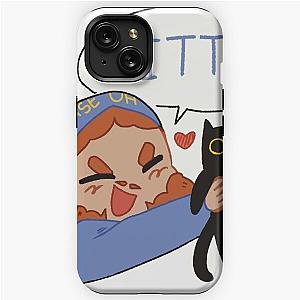 Caseoh kitty iPhone Tough Case