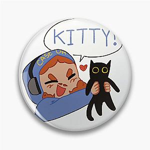 Caseoh kitty Pin