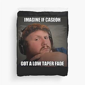 Caseoh Hair Meme Duvet Cover