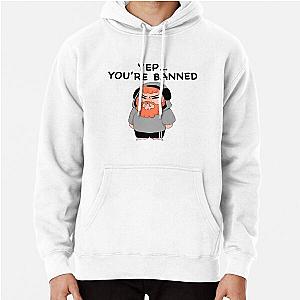 CaseOh mmomtz You are banned Pullover Hoodie