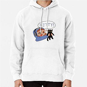 Caseoh kitty Pullover Hoodie