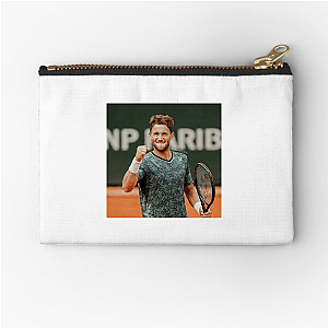 Casper Ruud The Clay Court King Casper Ruud Zipper Pouches