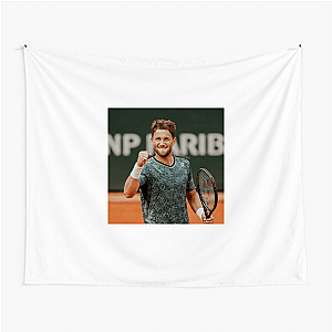 Casper Ruud The Clay Court King Casper Ruud Tapestries