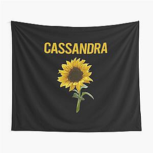 Happy Cassandra Sunflower Tapestry