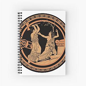 Cassandra and Clytemnestra Spiral Notebook